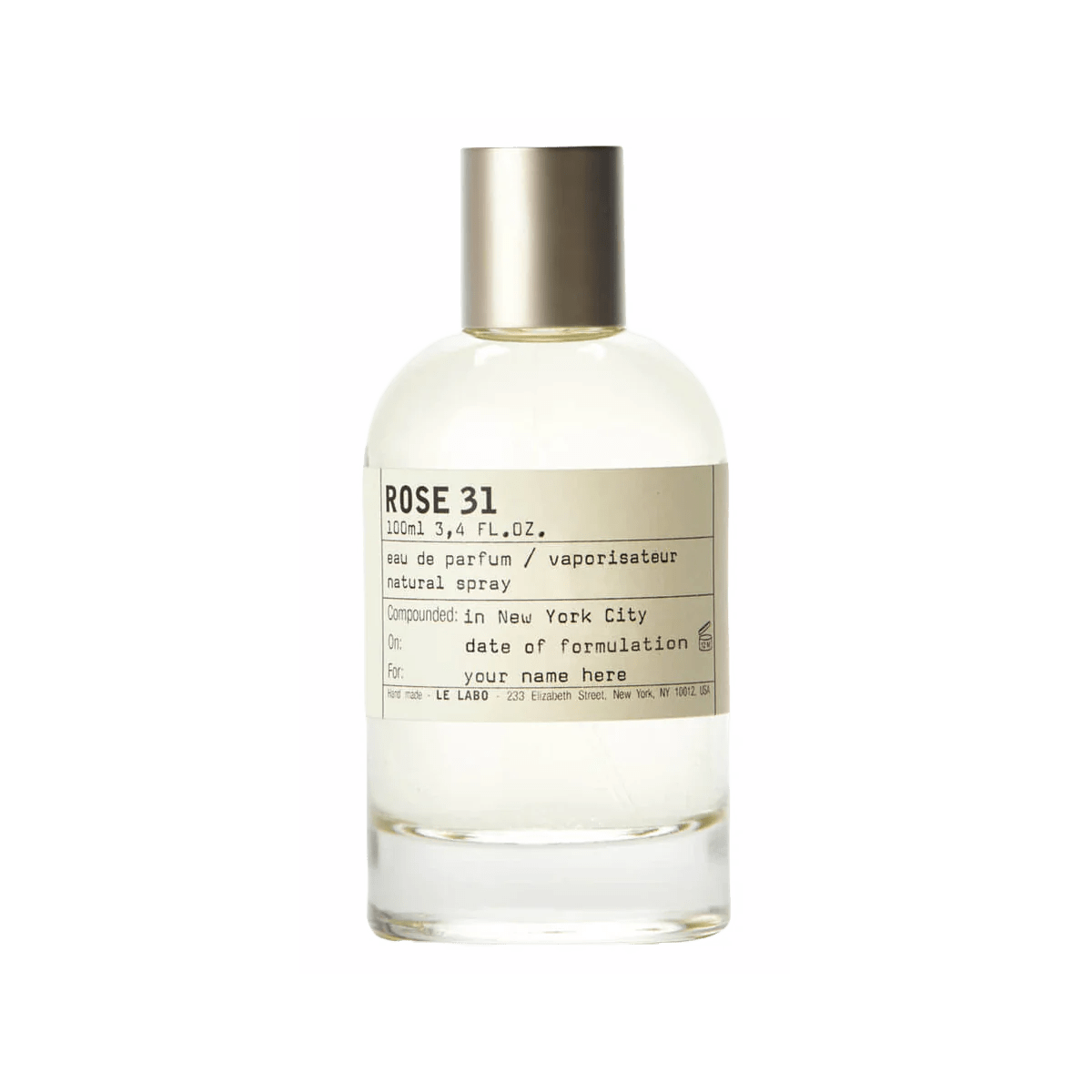 LE LABO ROSE 31 U 3.4oz/100ml EDP2