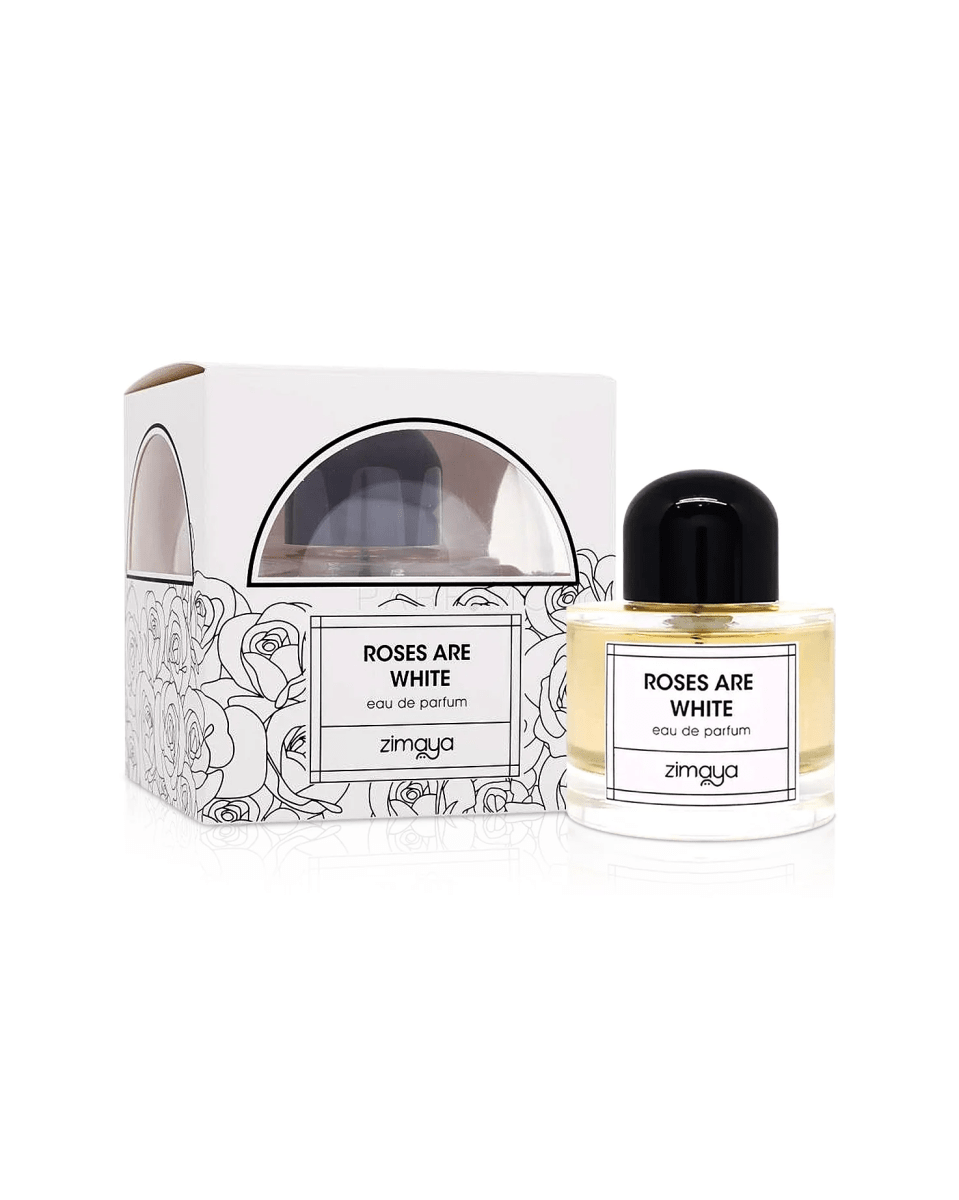ROSES ARE WHITE BY ZIMAYA 3.4oz/100ml EDP U3