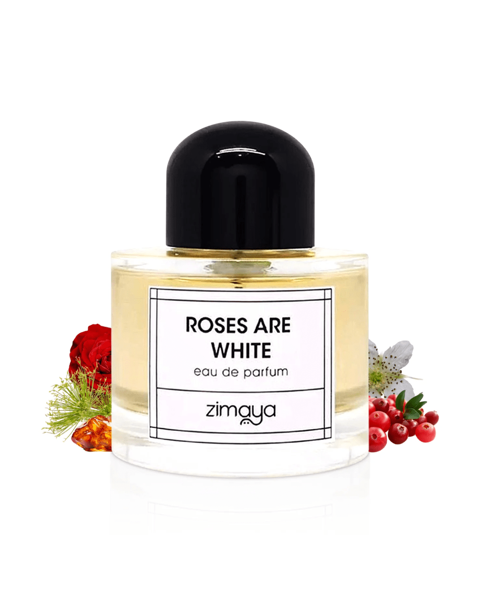 ROSES ARE WHITE BY ZIMAYA 3.4oz/100ml EDP U1