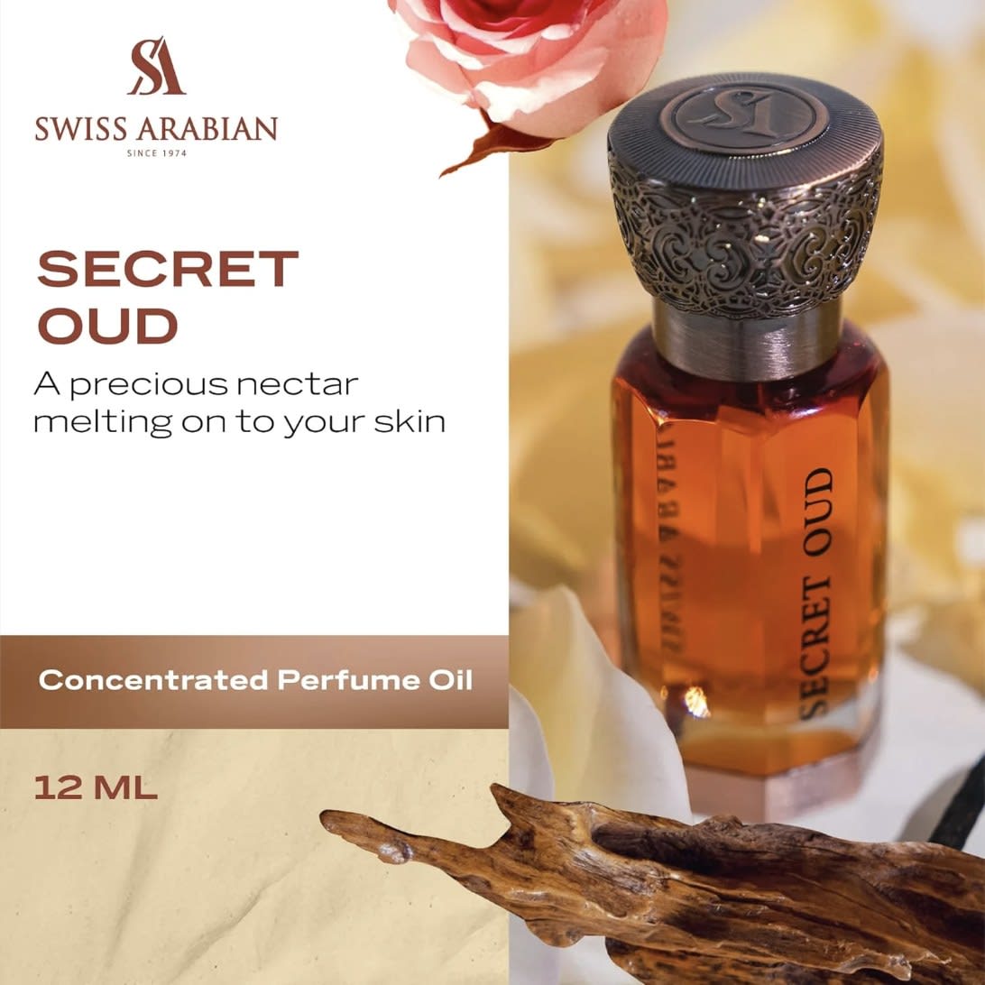 SECRET OUD BY SWISS ARABIAN OIL 12ml U2