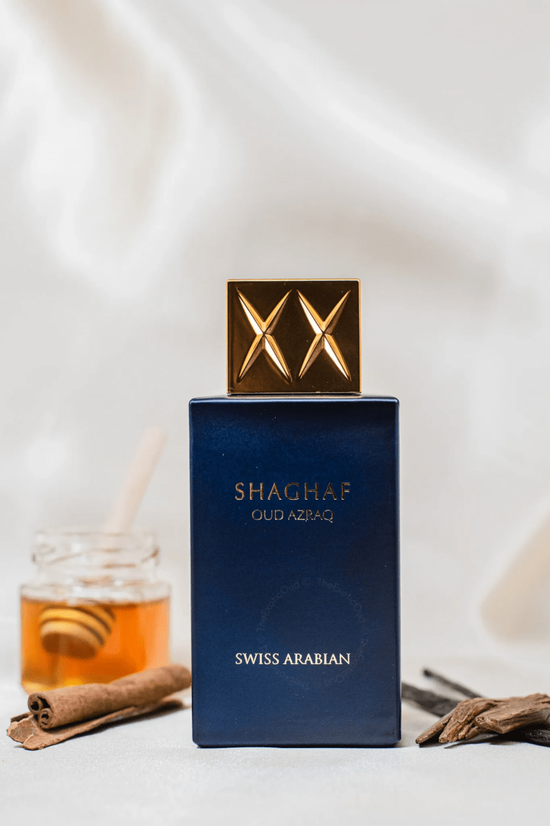 SHAGHAF OUD AZRAQ BY SWISS ARABIAN 2.5oz/75ml EDP U3