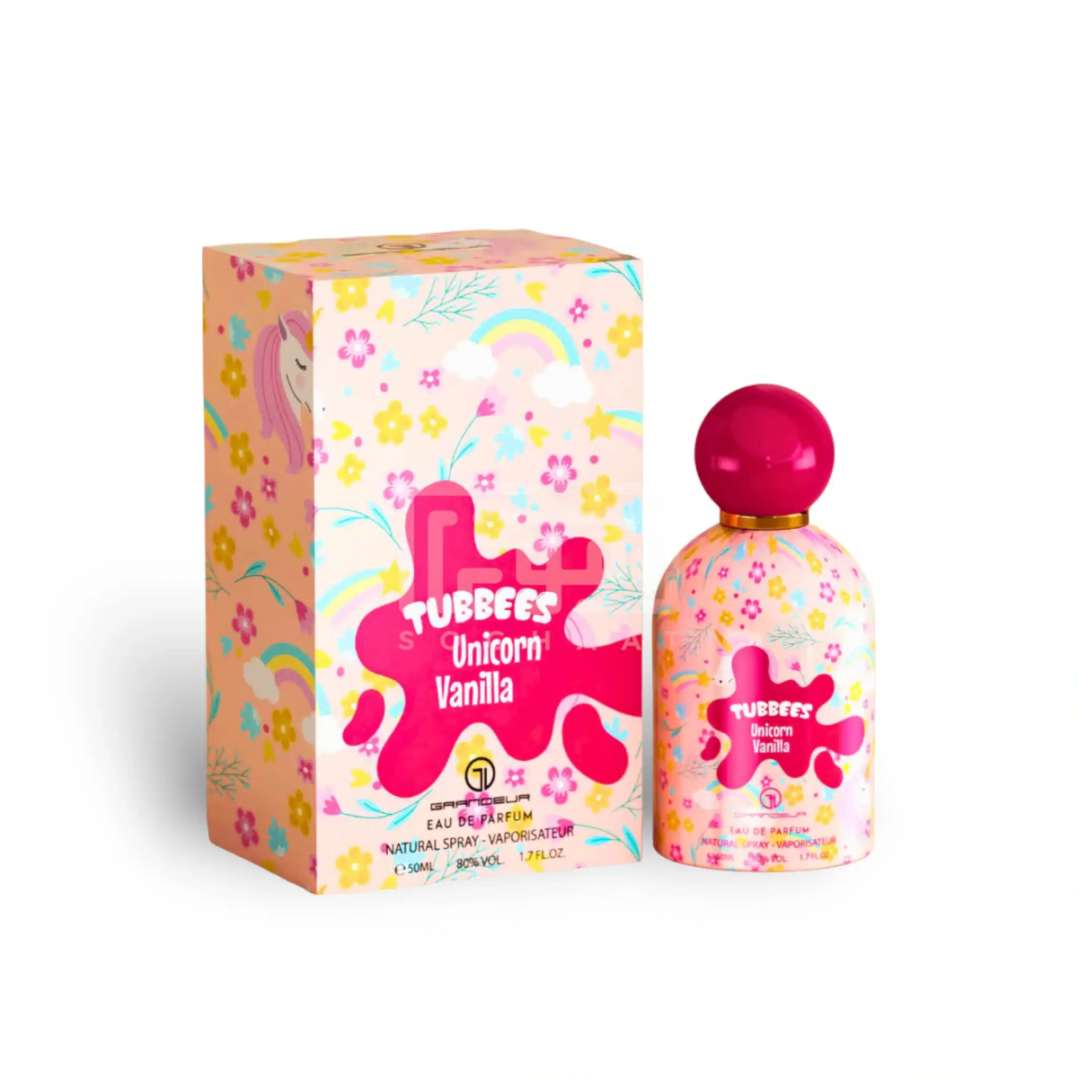 TUBBEES UNICORN VANILLA 1.7oz/50ml para peques3