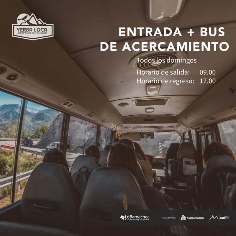 Entrada con traslado incluido: Domingo 1 de Diciembre