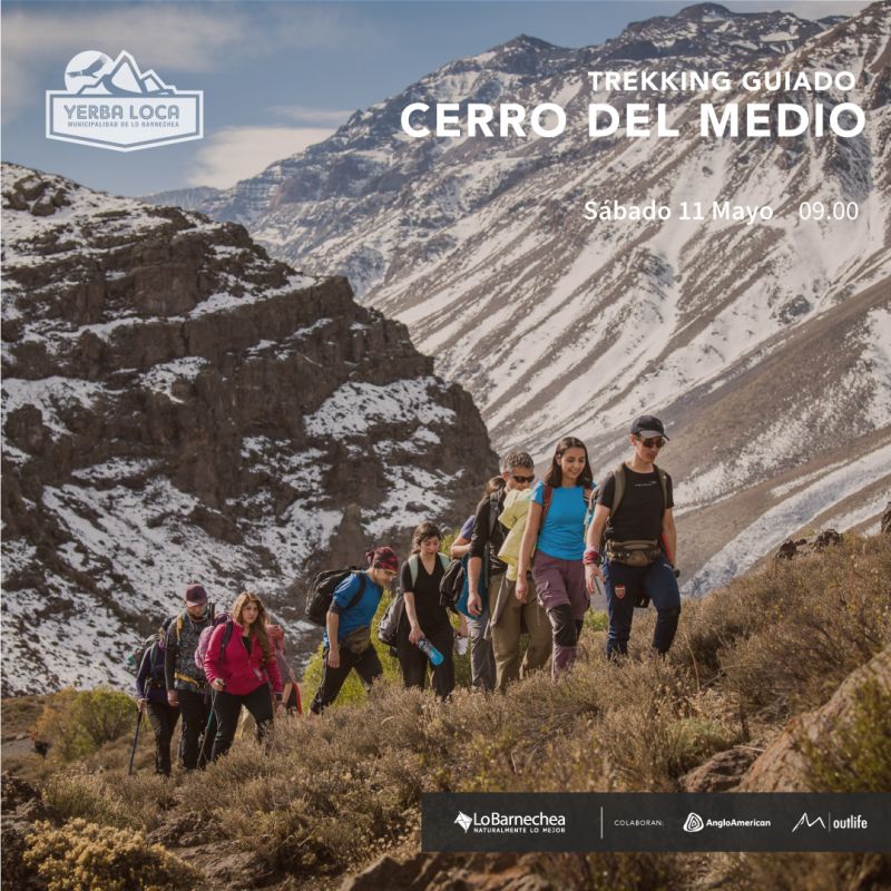 Actividad 11 Mayo 2019 Trekking Cerro del Medio