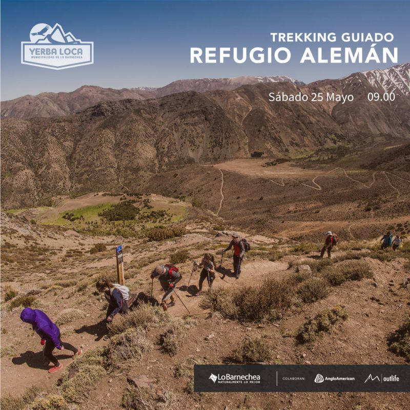 Actividad 25 Mayo 2019 Trekking Refugio Alemán