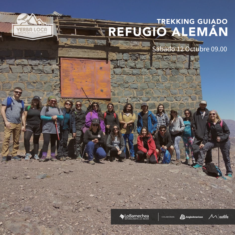 Trekking Guiado Refugio Alemán 12 Octubre