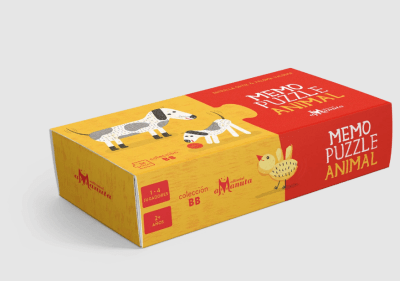 MEMO PUZZLE ANIMAL