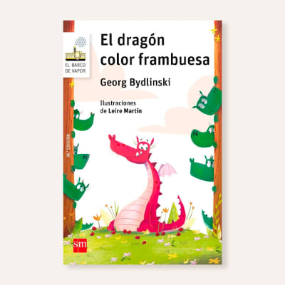 El dragón color frambuesa