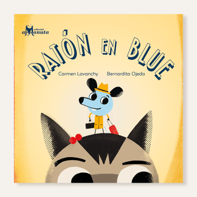 Ratón en blue