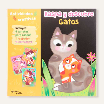 Raspa y descubre-gatos