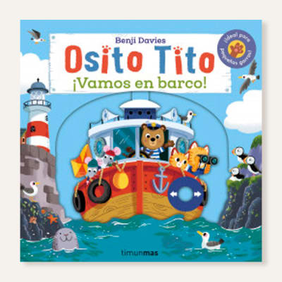 Osito tito. Vamos en barco