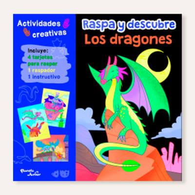 Raspa y descubre: los dragones