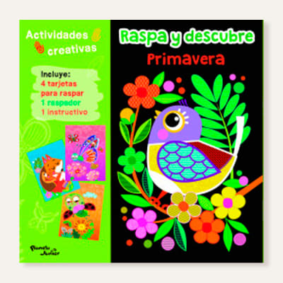 Raspa y descubre: primavera