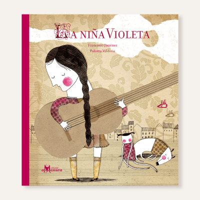La niña violeta