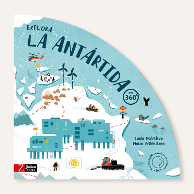 Explora la antartida en 360