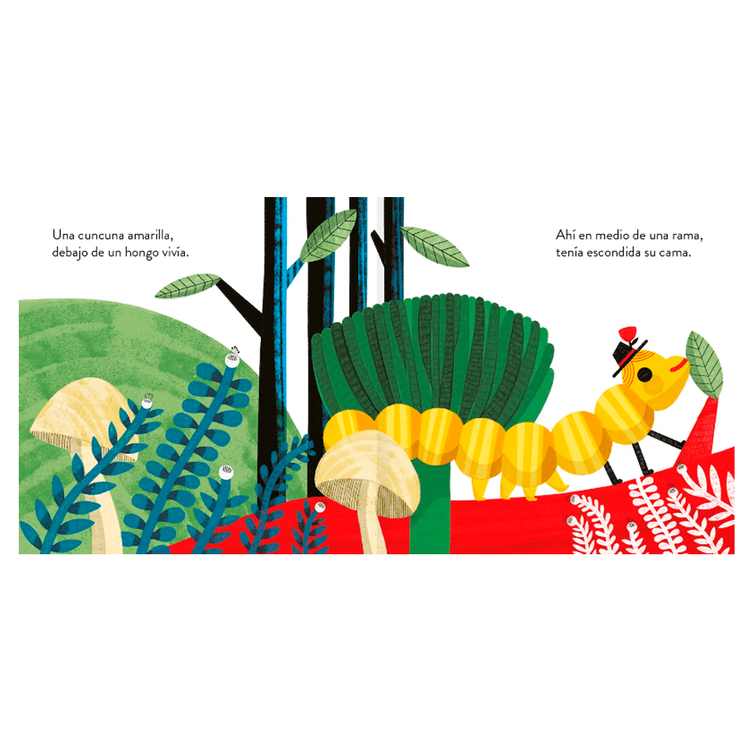 Una cuncuna amarilla2