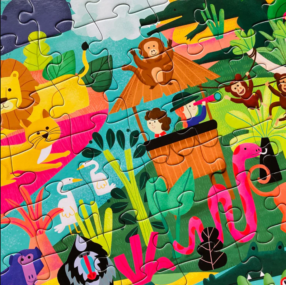 Puzzle 120 piezas Animales2