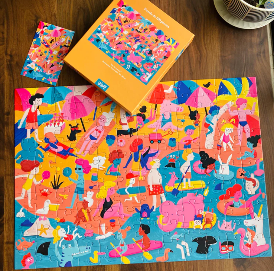 Puzzle 120 piezas Playa2