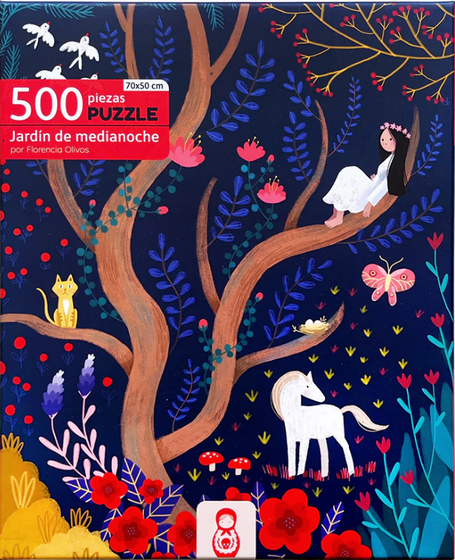 PUZZLE 500PP JARDÍN DE MEDIA NOCHE1