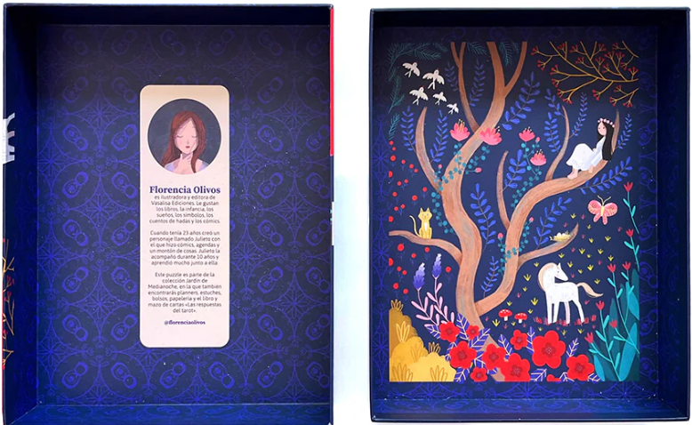 PUZZLE 500PP JARDÍN DE MEDIA NOCHE3