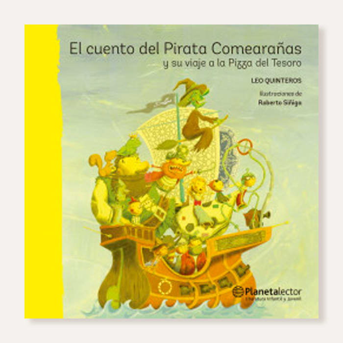 El cuento del pirata come arañas y su viaje a la pizza del tesoro1