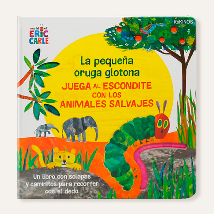 La pequeña oruga glotona juega al escondite1