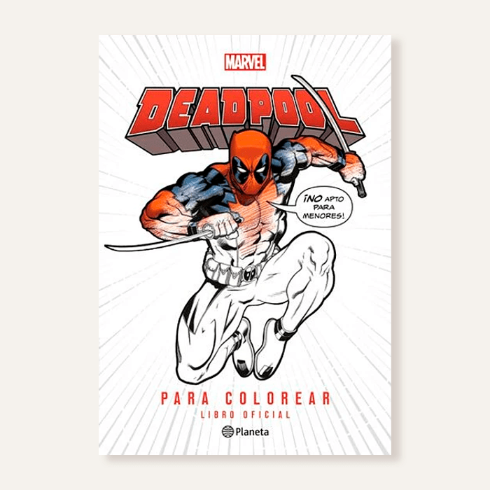 Deadpool para colorear1