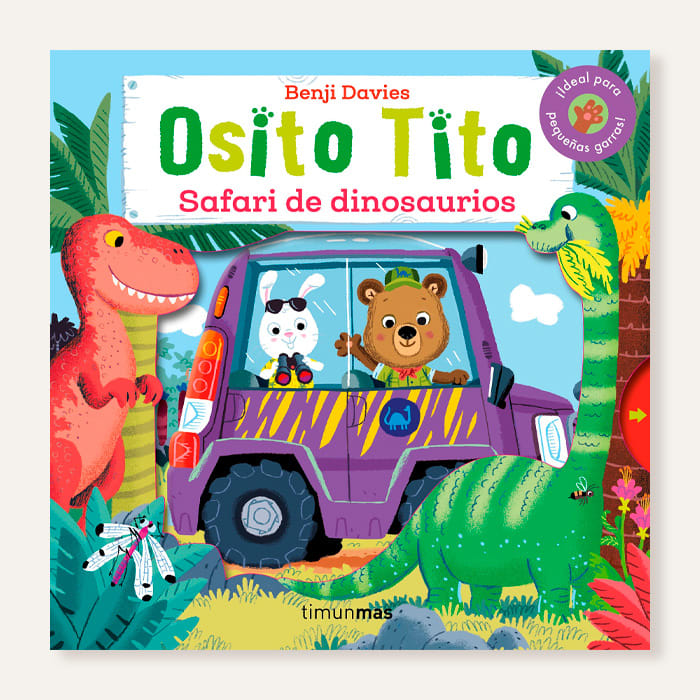 Osito Tito. Safari de dinosaurios1