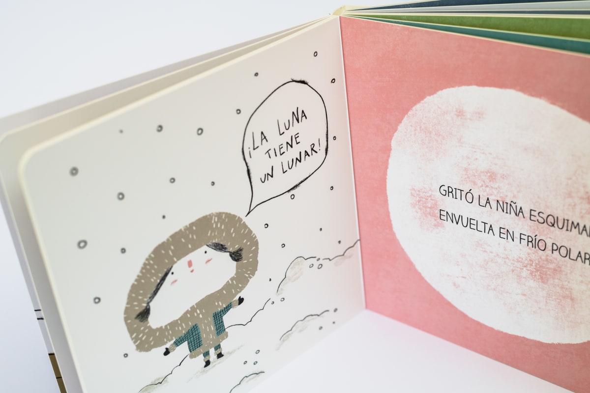 La luna tiene un lunar | escritocontiza