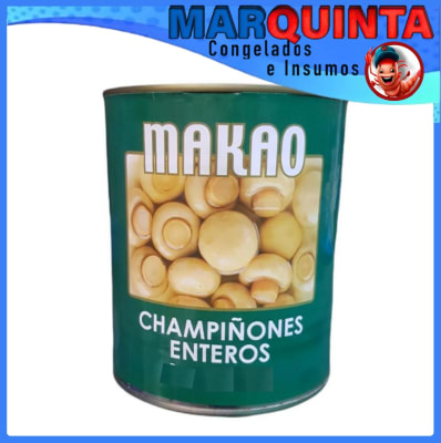 Champiñon Entero Makao 2,84 kg (uni) Caja trae 61