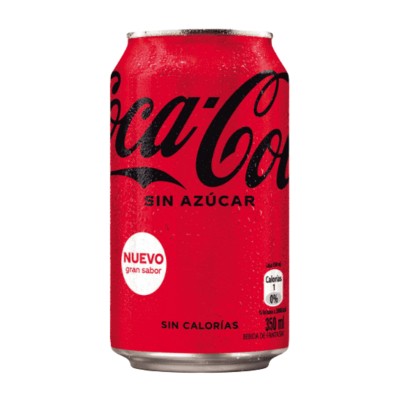 Coca-cola ZERO 350cc (pack 6 unidades)1