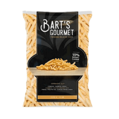 Papas calibre 7x7 2,5Kg  BARTS GOURMET (caja 4 bolsas)1