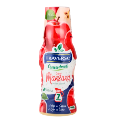 Jugo Manzana Traverso 900ml ( Caja trae 12ud)1