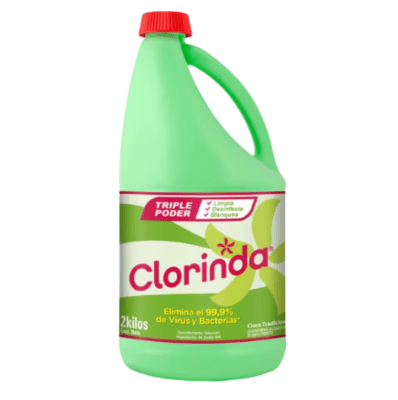 Cloro Clorinda 2 Litros (6 unid x caja)1