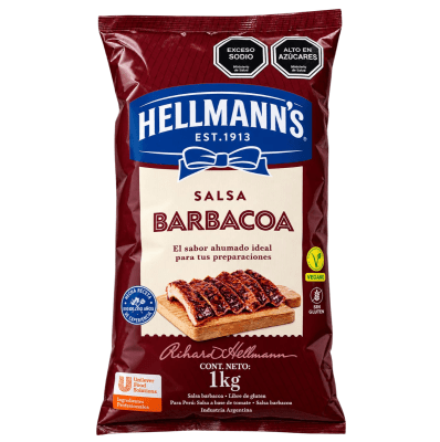 SALSA BARBACOA 1KG (CAJA TRAE 8) HELLMANN'S1