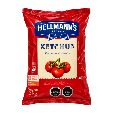 KETCHUP HELLMANN´S  2Kg (Caja Trae 6 uds)1