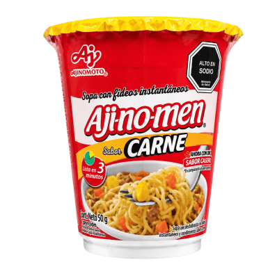 Sopa Instantanea Carne vaso 12x50gr AJINOMEN1