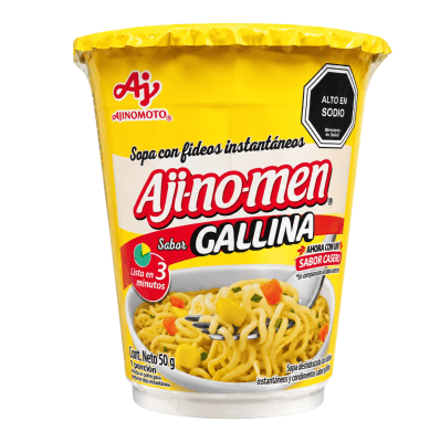 Sopa Instantanea Gallina vaso 12x50gr AJINOMEN1