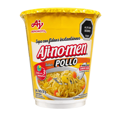 Sopa Instantanea Pollo vaso 12x50gr AJINOMEN1
