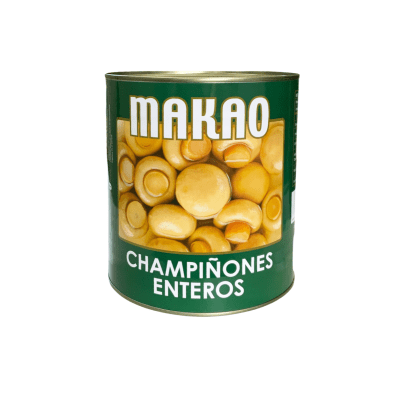 Champiñon Entero Makao 2,84 kg (uni) Caja trae 61