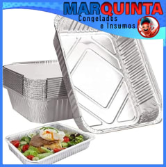 C20 Pote y tapa Aluminio L Rectangular (uni) caja trae 500 (torre 20)