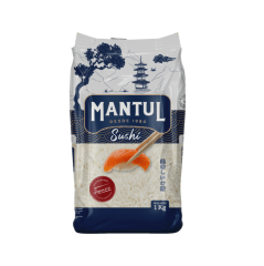 MANTUL - Arroz para sushi 1Kg(10uni x manga)