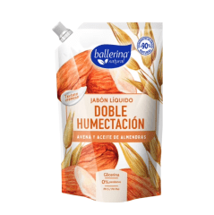 Jabon Avena y aceite Almendra 750 ml (caja trae 12 ud)