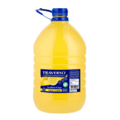 JUGO Limon Traverso 5lts (pack 4 unidades)