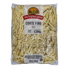 Papas calibre 7x7 2,25Kg Mc Cain (caja de 8)