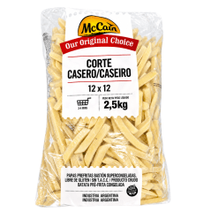 Papas calibre 12x12  2,5Kg Mc Cain (caja de 6)