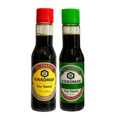 Salsa soya kikkoman vidrio 12x148