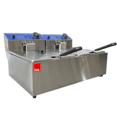 FREIDORA ELECTRICA ITA 2 DEPOSITOS 5,5 + 5,5LT