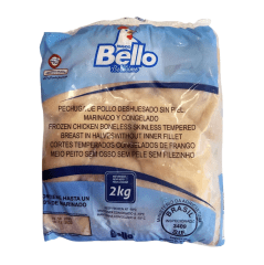 BELLO POLLO DESHUESADO 2KG (6 UNI. X CAJA)