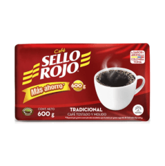 Café sello rojo 600g (10 uni x manga)